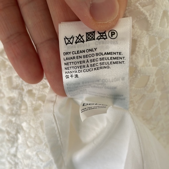 Bebe White Minidress - Picture 5 of 6